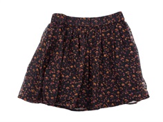 Creamie skirt flower dobby black